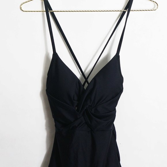 Aerie Braided One Piece Swimsuit in Black SL - Picture 4 of 6